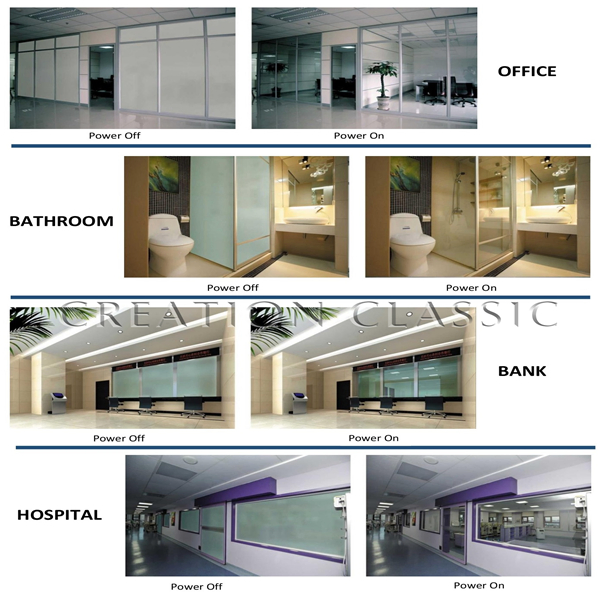Electrical Dimming Car Window Customized for Different Car