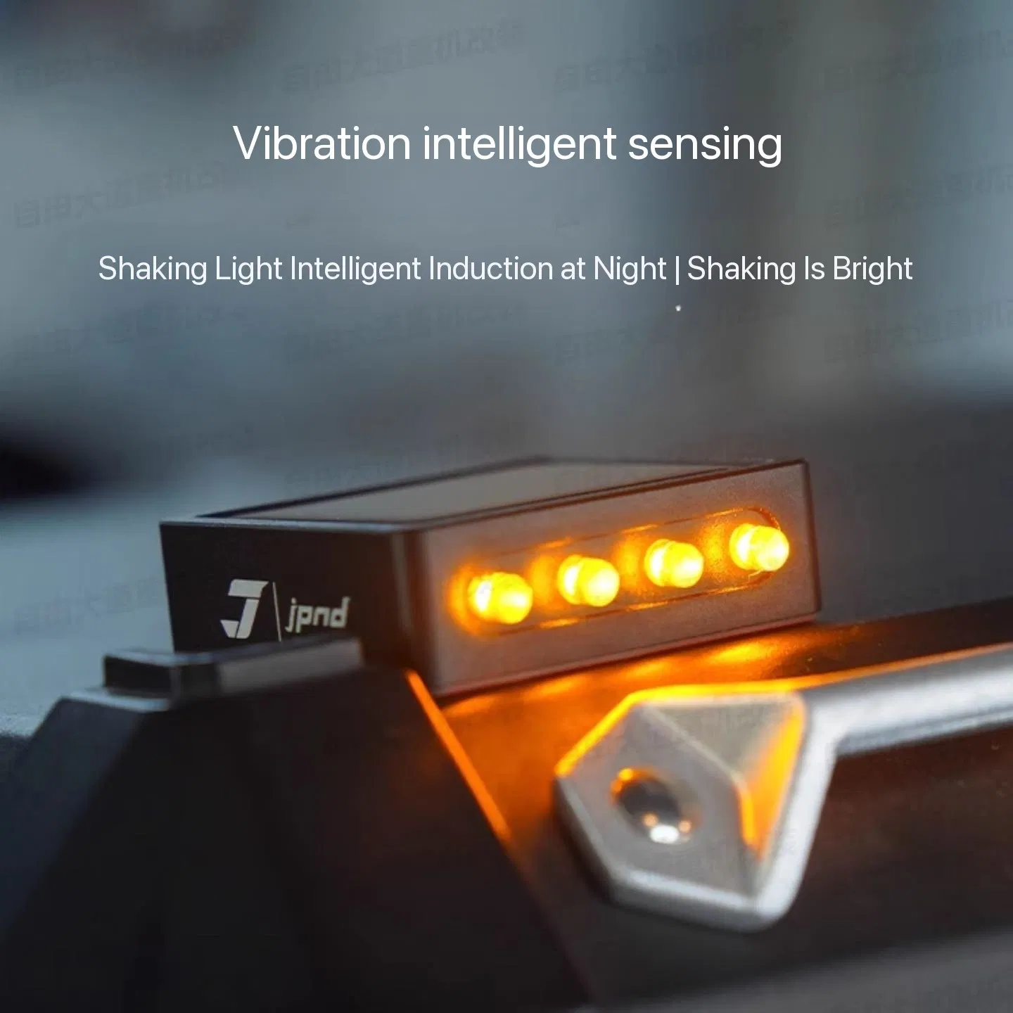 LED задний фонарь мотоцикла с магнитным датчиком и сигналом безопасности