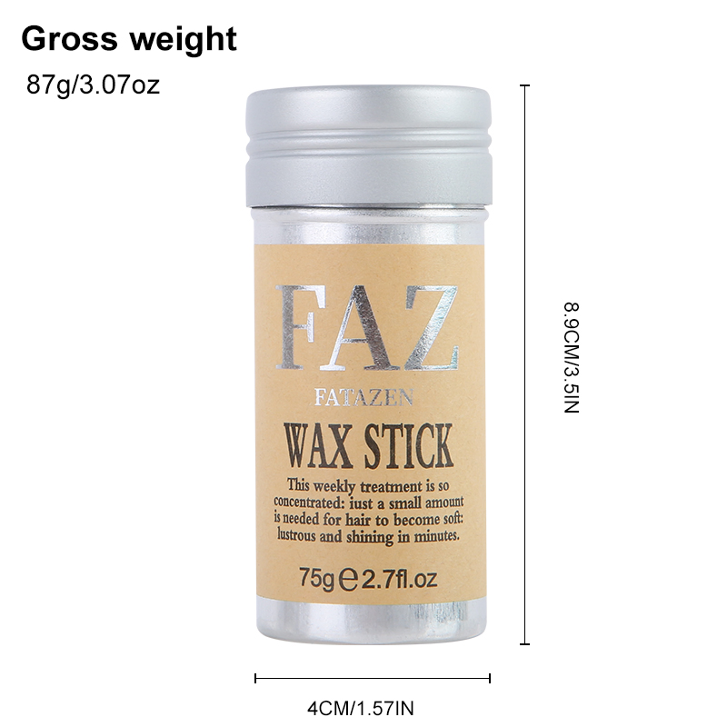 Hair Wax Stick Smooth Frizzy Moisturizing Non-Greasy Long Lasting Styling Cream