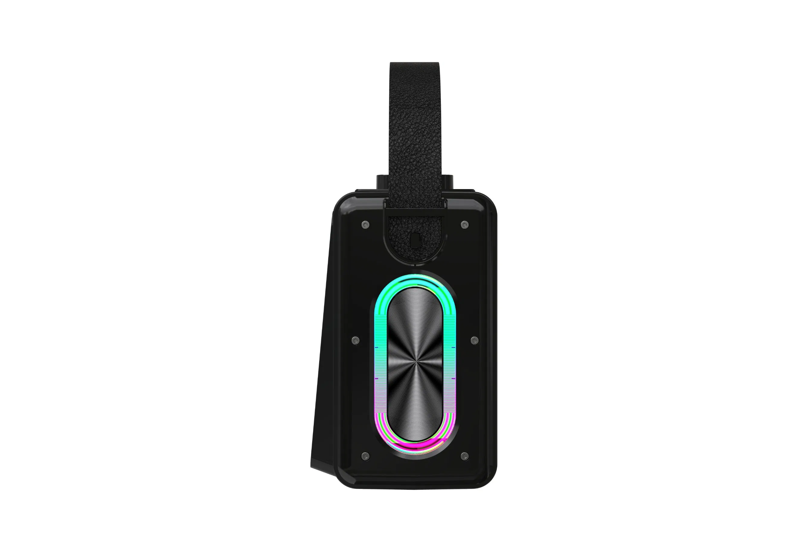 7'' Touch Screen Karaoke Portable Video Speaker Rechargeable Battery Outdoor Mini Karaoke Machine Computer Outdoor Speaker Machine with Mics Touch Screen