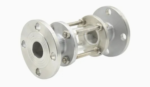 Stainless Steel Bellows-Type High Pressure Double-Window Sight Glass
