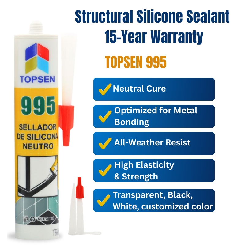Metal Panel Bonding Sealant for Small & Medium-Sized Building Facades