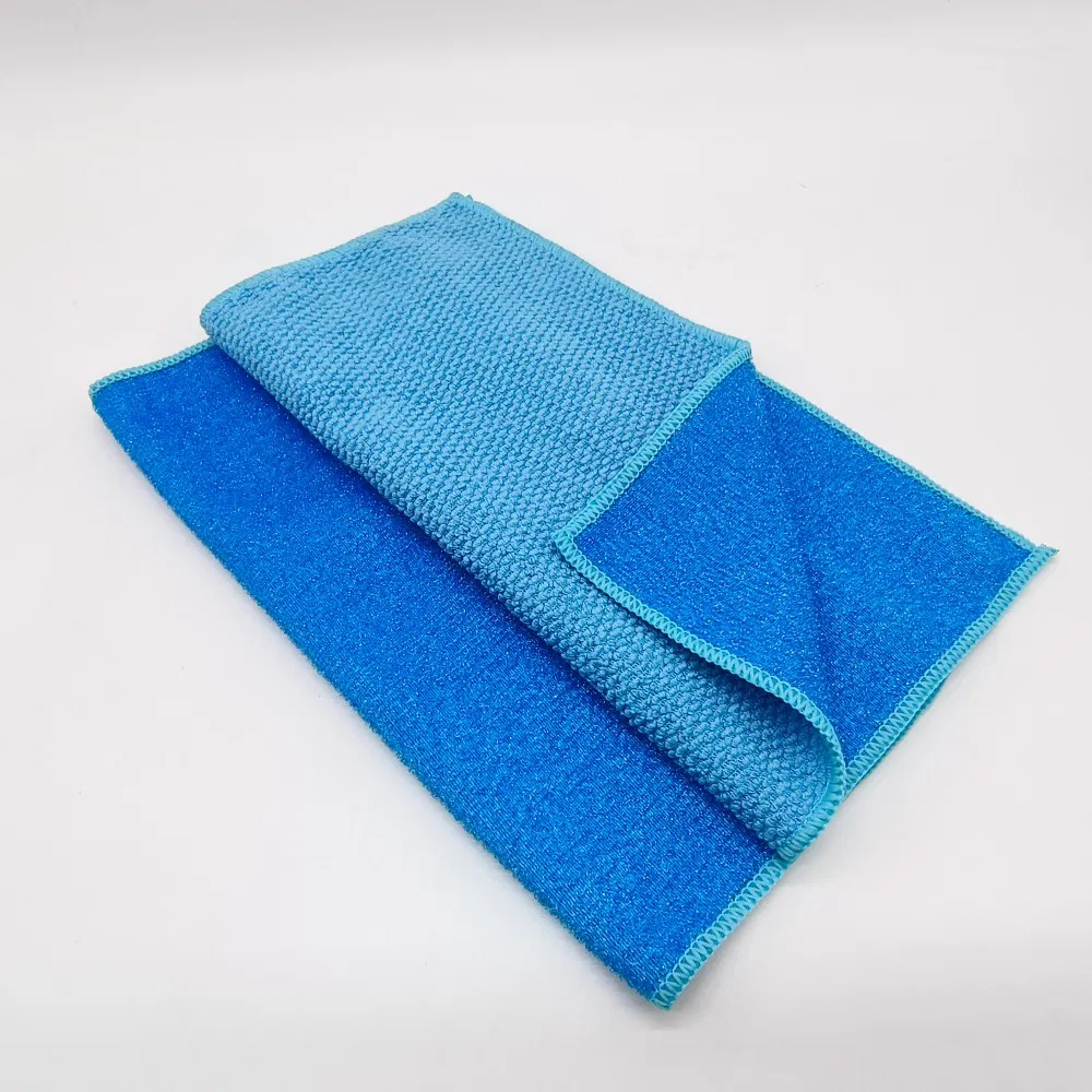 12"*12" Kitchen Cleaning and Dish Wash Towel with Scrubbing Power for Stubborn Mess