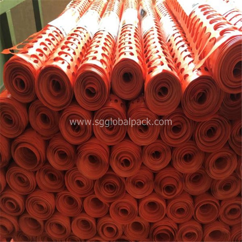 SGS Certified Wholesale Orange Color Mesh 40X100mm 1X50m 80GSM Safety Fence