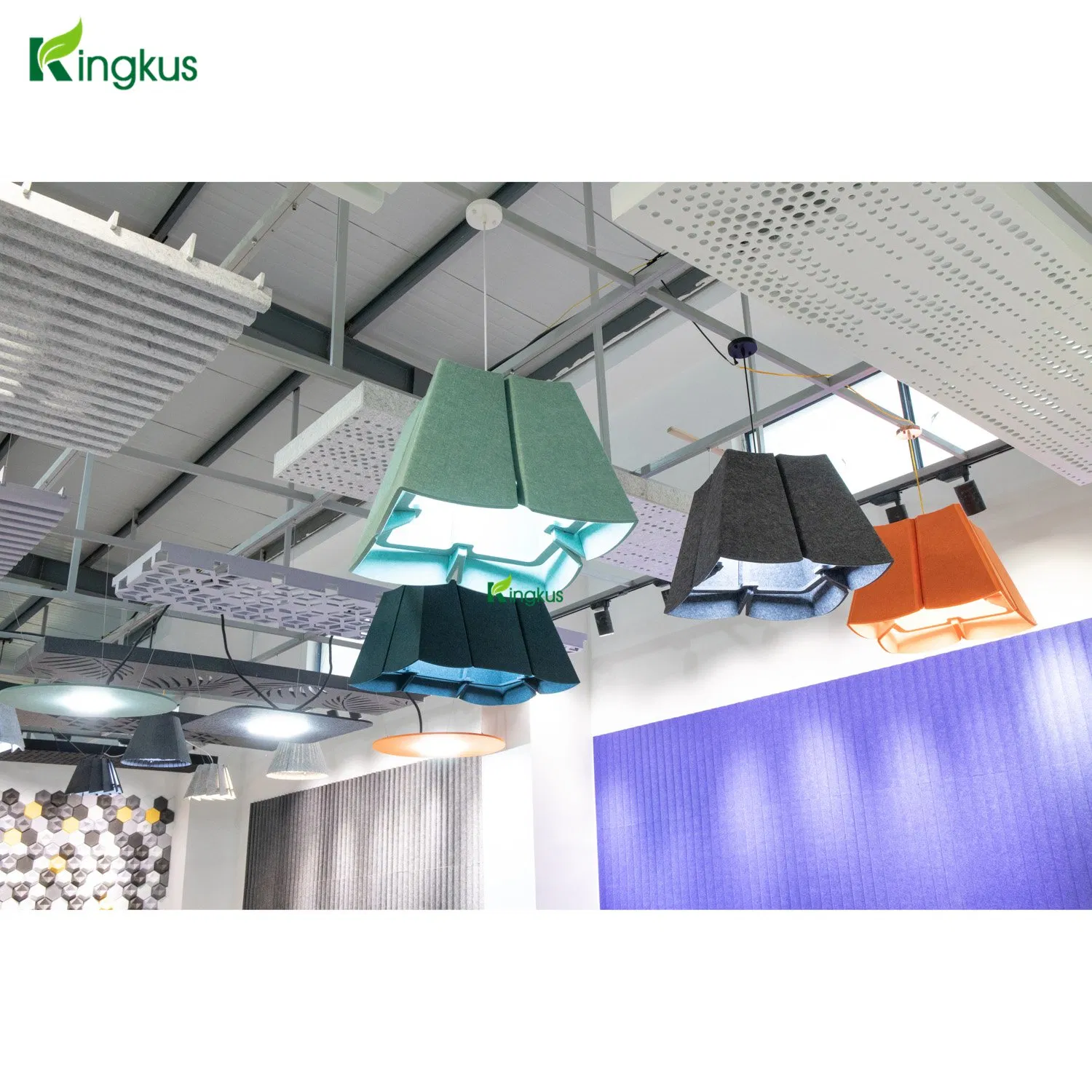 Polyester Fiber Panel Lamp Tile