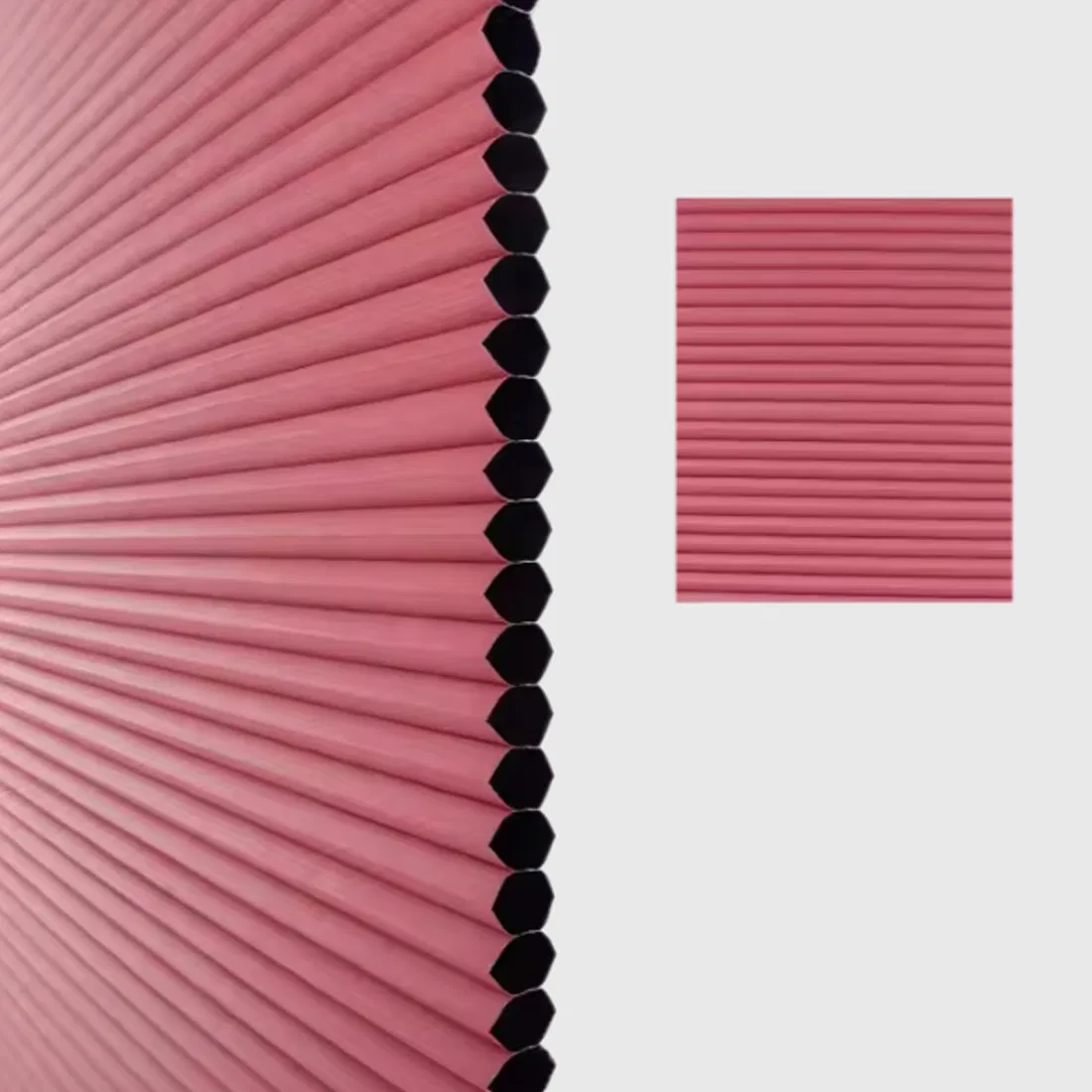 Multi Solid Color Non Woven Vertical Honeycomb Window Blind Blackout Fabric