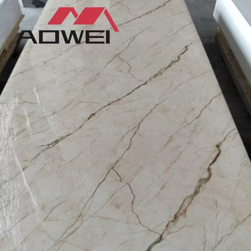 Factory Price PVC Marble Sheet Waterproof UV High Glossy Marble Sheet