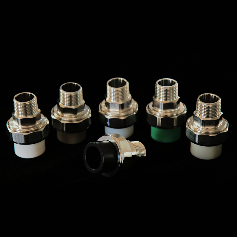 Customizable Stainless Steel Union PPR Pipe Fittings for Plumbing Accessory of Tubes and Connections