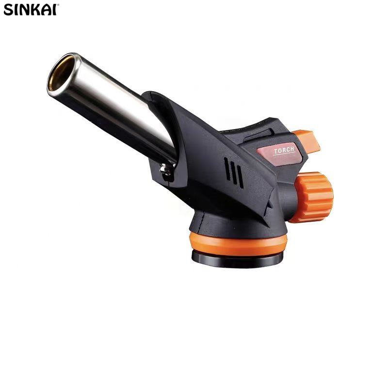 Outdoor Portable Camping Welding Butane Gas Blow Torch Lighter Flame Gun Lighter