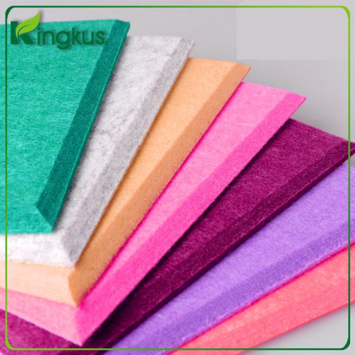 Eco Friendly Polyester Fiber Interior Decorative Acoustic Ceiling for School