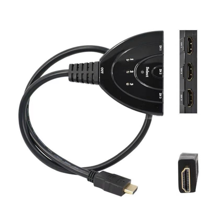 HDMI-коммутатор 3 порта 1080P