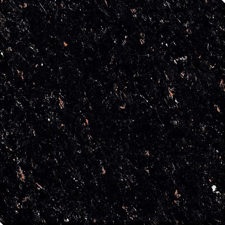 Black Color Polished Tile Ceramic Floor Tile, Porcelain Tile for Home Decoration Skirting Tile 600*600