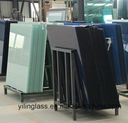 Tempered/Toughened Silk-Screen Printing Glass Enameled Glass Ceramic Frit Backsplash Glass