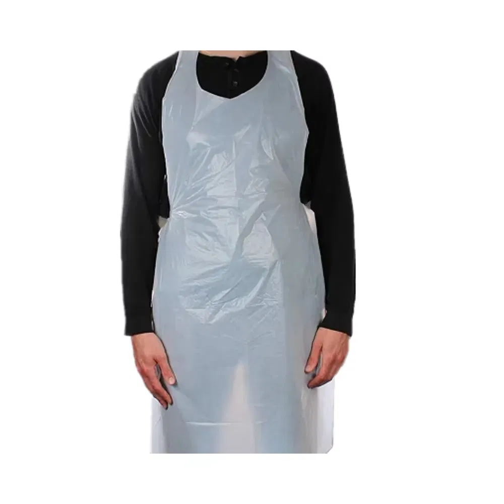 Disposable Waterproof Aprons Plastic CPE Restaurant and Home Kitchen Aprons