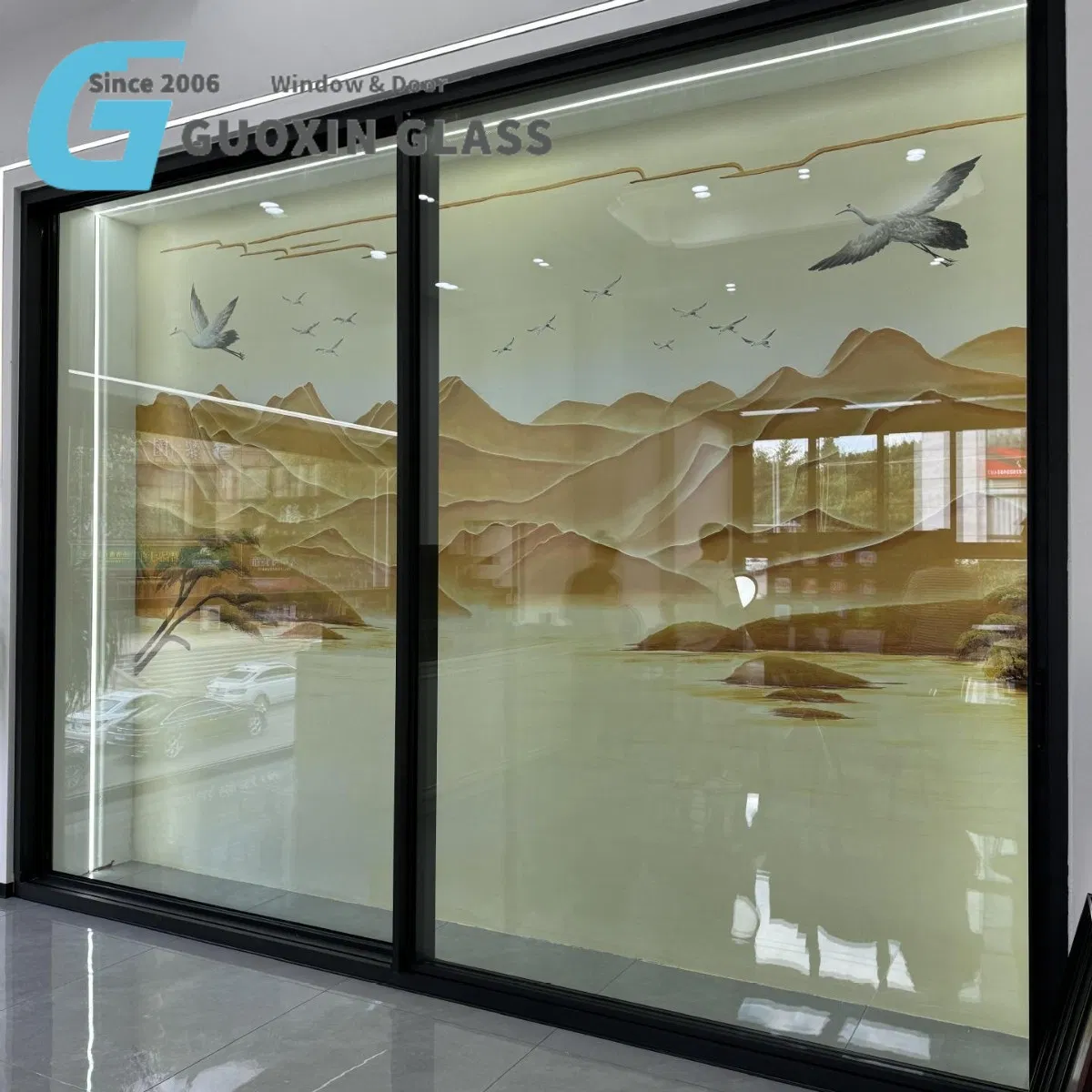 Energy-Efficient Double Glazed Aluminum Sliding Door for Insulation