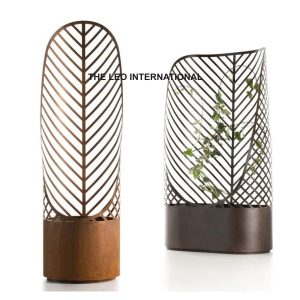 Кашпо садовое металлическое для дома улицы