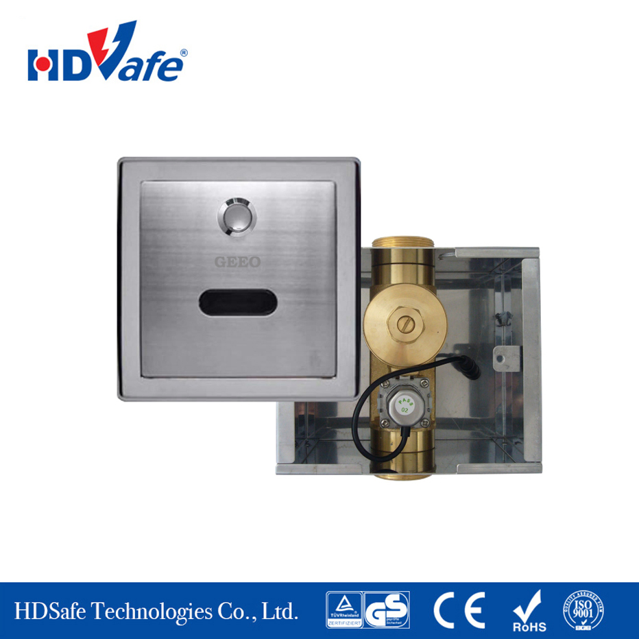 Automatic Toilet Flusher Sensor Urinal Flush Valve with Connector Set