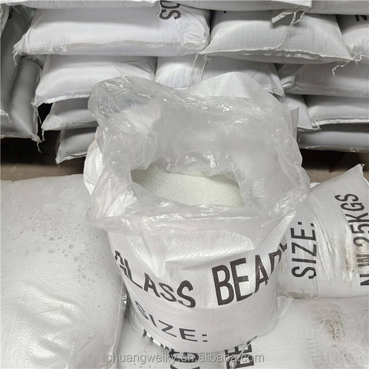 Weather Resistant Drop on Glass Beads for Road Marking Surface Treatment Long Lasting Reflectivity Glass Beads