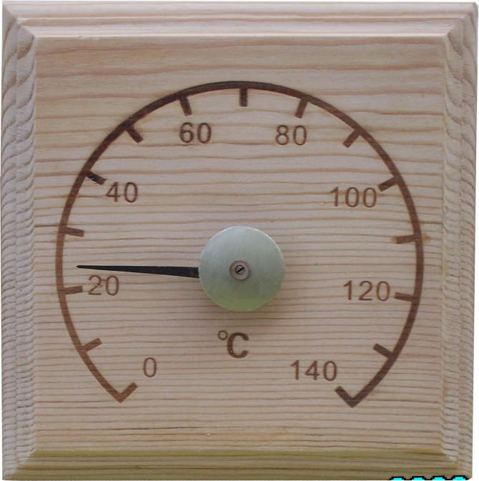 Wooden Thermometer Hygrometer Sauna Thermo-Hygrometer Factory Price