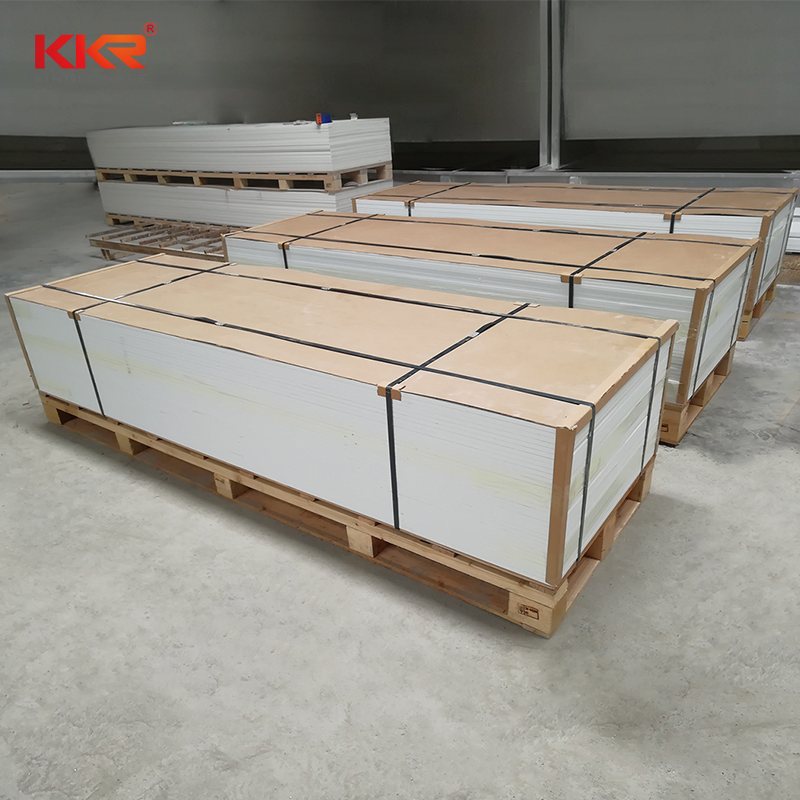 Wholesale Bendable Shape Pure Acrylic Solid Surface Resin Stone for Countertop