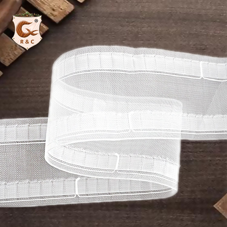 Manufacturers Modern Curtain Accessories Ripple Fold Curtain Tape