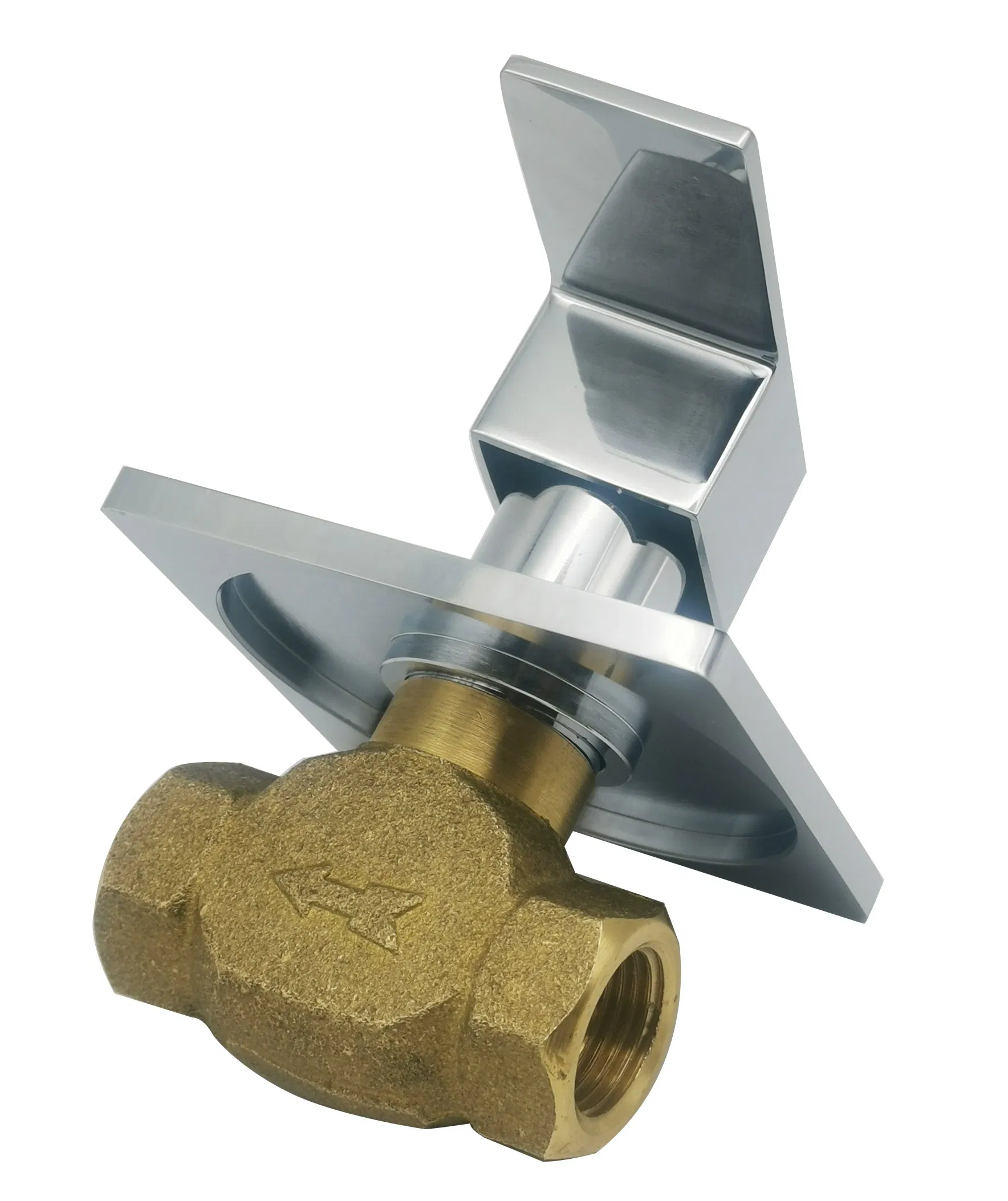 Toilet Wall Mount Brass Chrome-Plated Bidet Shower Water Sprayer