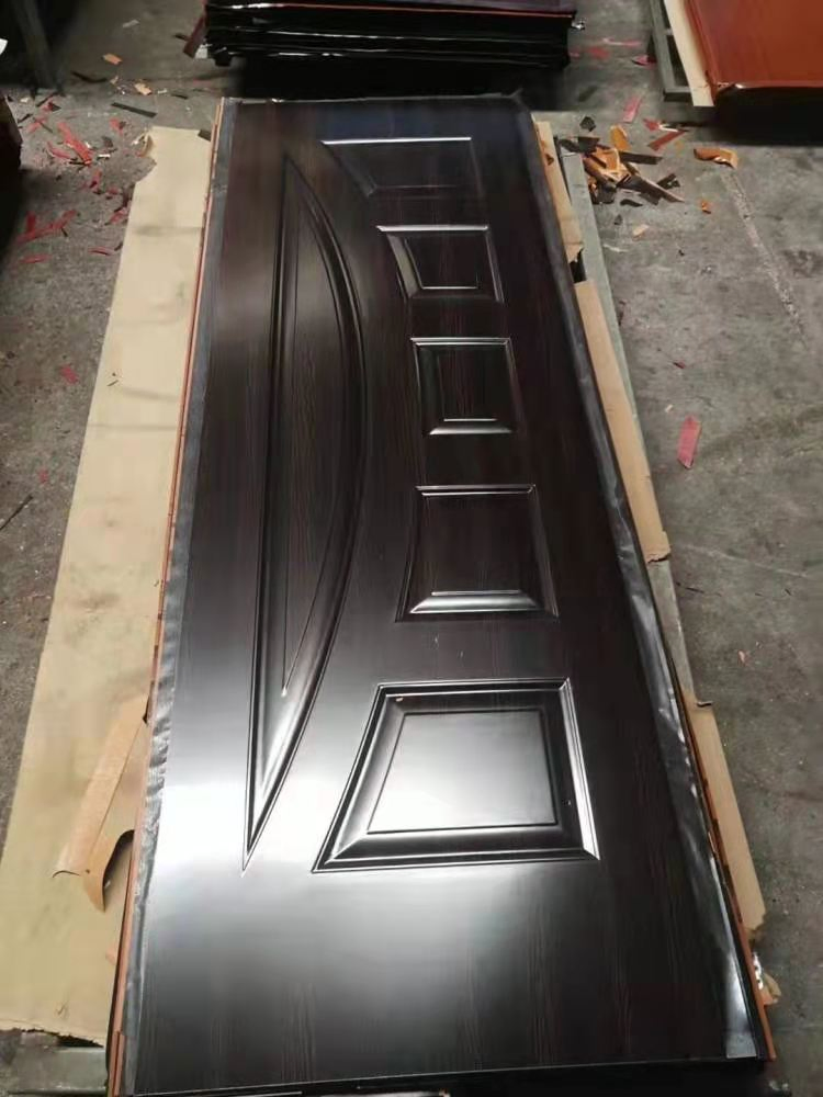 New Pattern MDF Melamine Molded Door Skin with Thickness 2.7mm 3.0mm