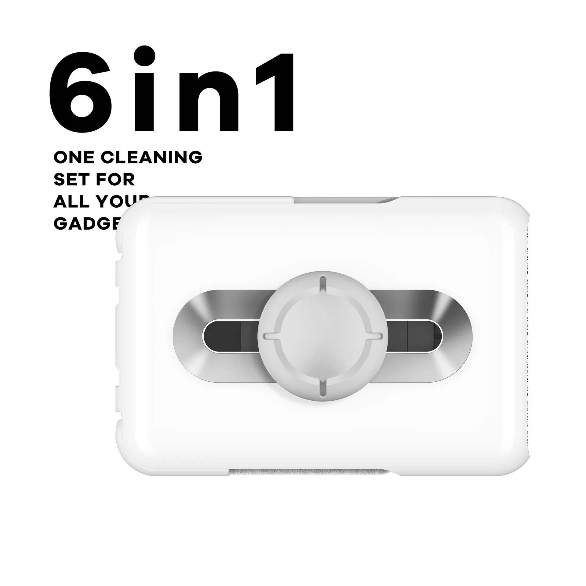 Набор для чистки клавиатуры 6 в 1 с электрощеткой