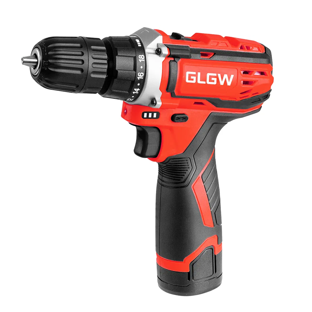 Аккумуляторная ударная дрель GLGW 12V с аксессуарами