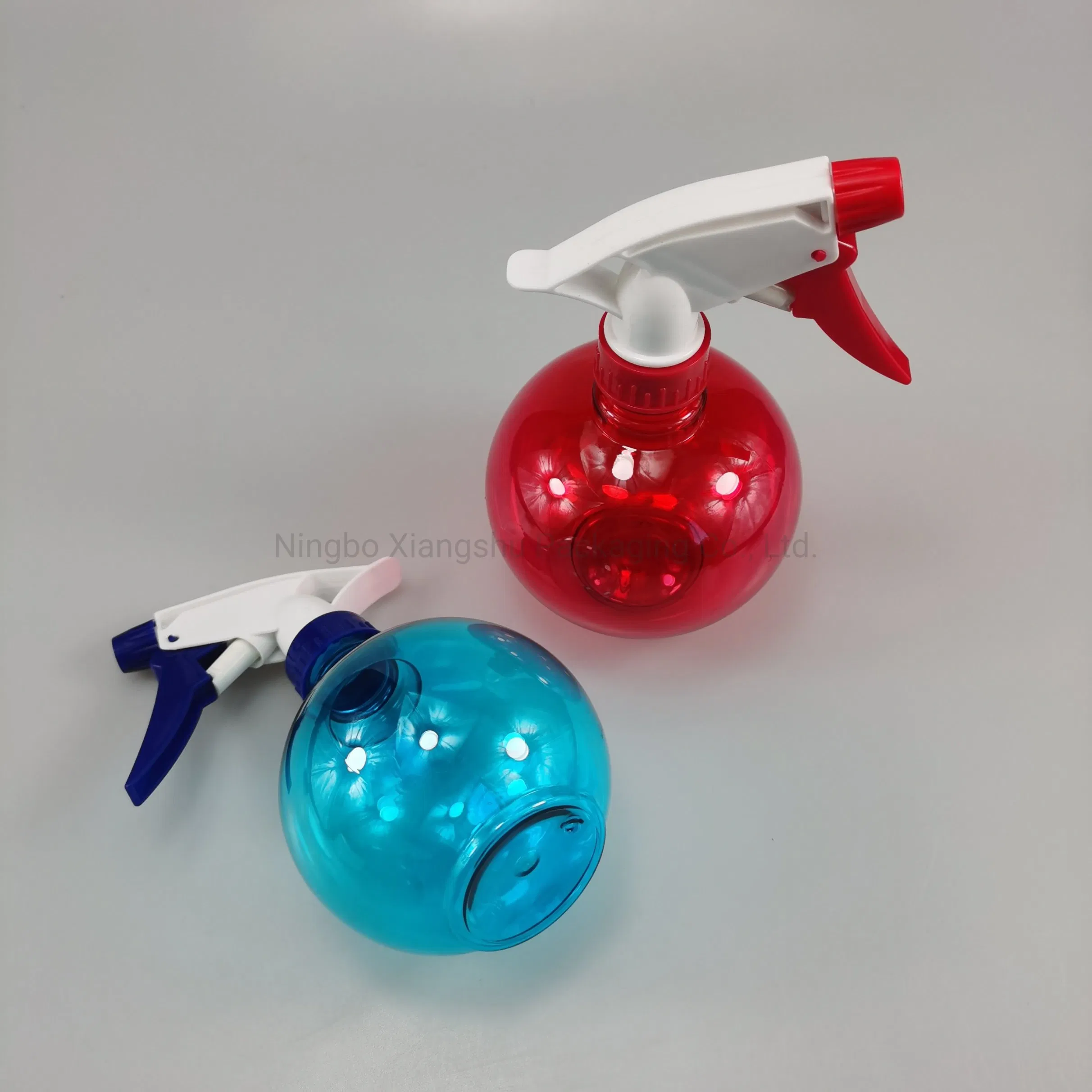 350ml 450ml Spherical Ball Shape Pet Plastic Water Flower Spray Bottle