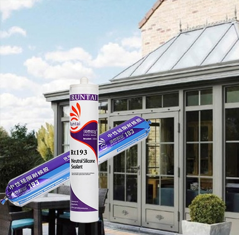 Runtai Sealant Manufacturer Weatherproof Neutral Silicone Adhesive for Windows and Doors