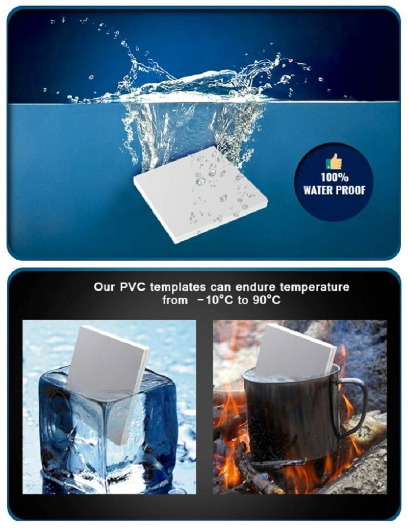 Waterproof Building Material Light Weight PVC Foam Board White Sheet