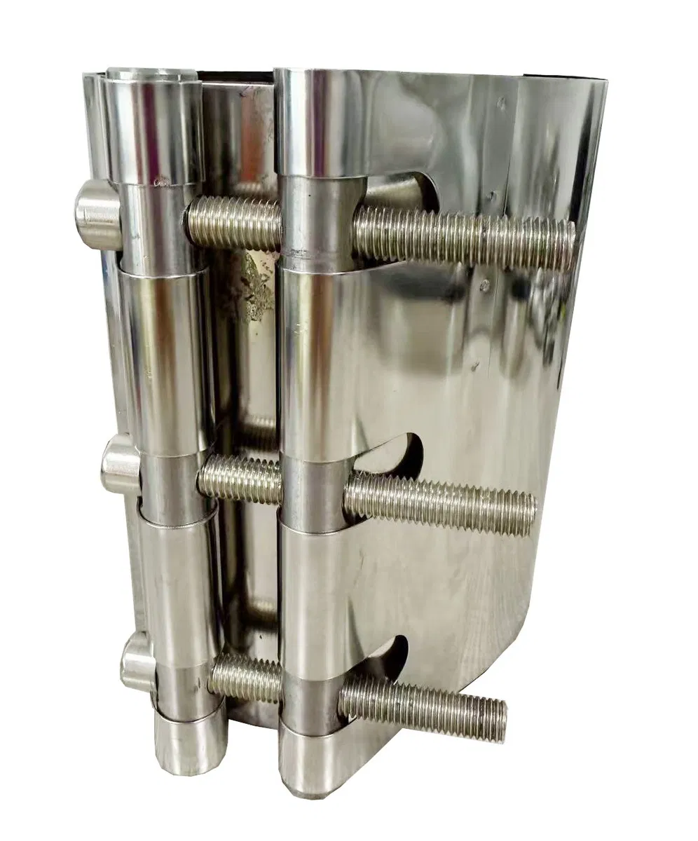 Full-Open SS304 316 Stainless Pipe Repair Clamp Pipe Fittings Pipe Clamp Pipe Leak Clamp Coupling