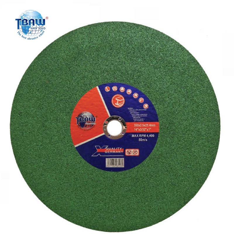 Factory OEM 14 Inch Big Size Abrasive Polishing Cut off Disc Flap Tooling Cutting for Angle Grinder 350X3X25mm