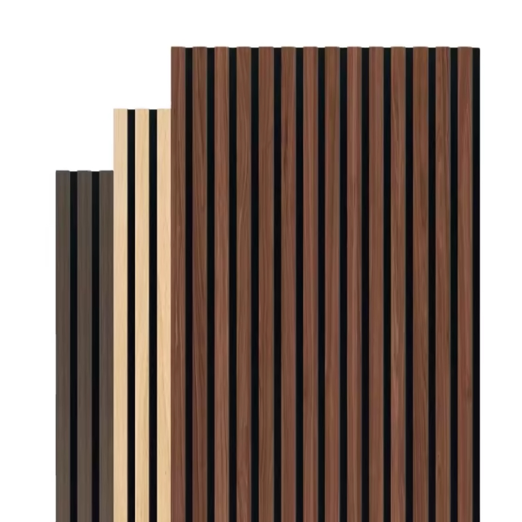 High Quality Soundproof MDF Akupanel Wood Slatted Wall Acoustic Felt Panels