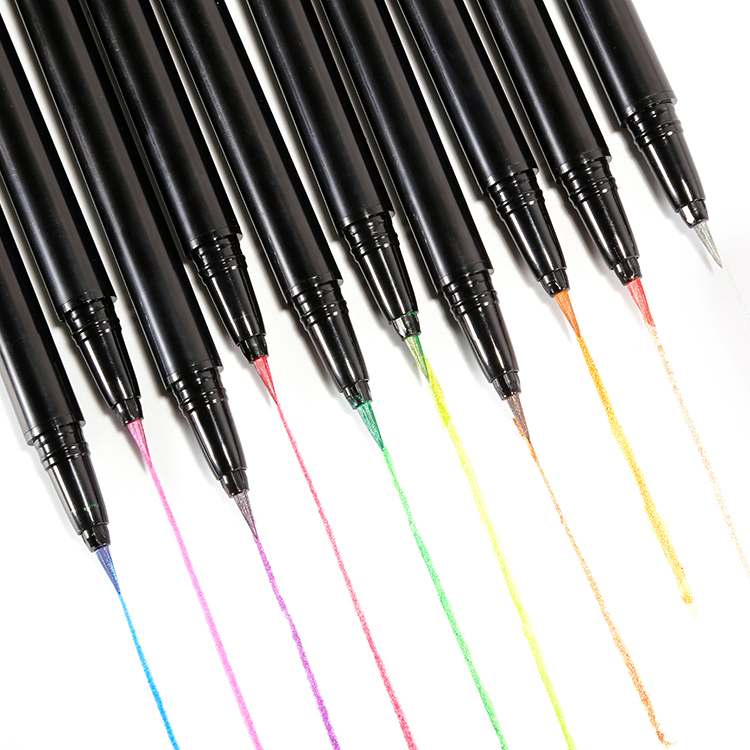 Factory Bulk Wholesale Pearlescent Eyeliner Custom Eye Makeup Private Label Eyeliner
