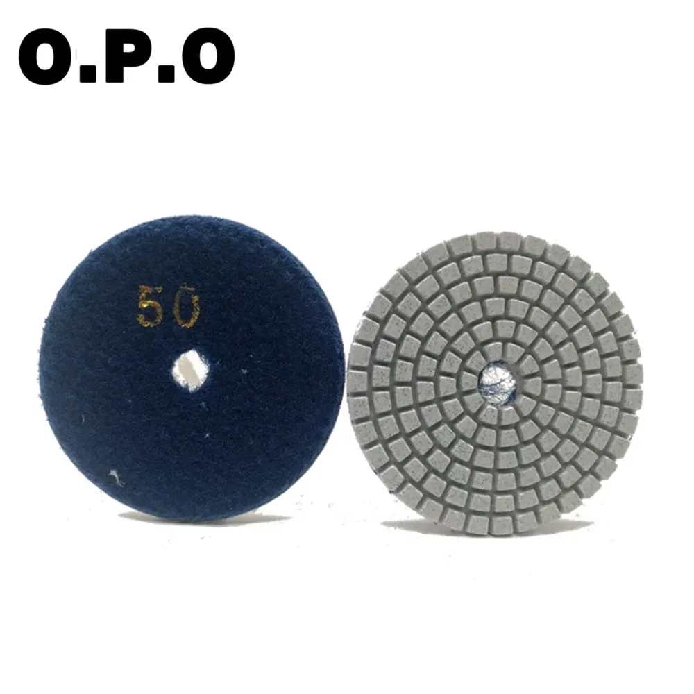 Factory 50-1000grit Resin Bond Concrete Diamond Water Polishing Pad Polishing Disc for Floor Marble Terrazzo