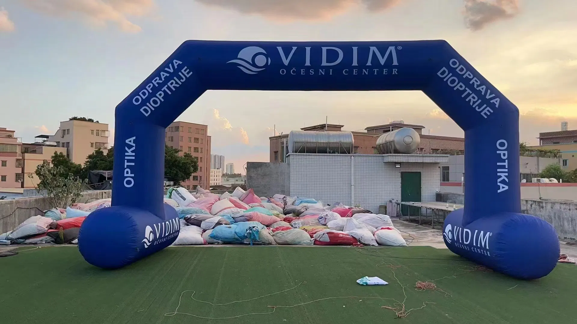 Factory Price high Quality Logo Printing Water Proof Inflatable Arch