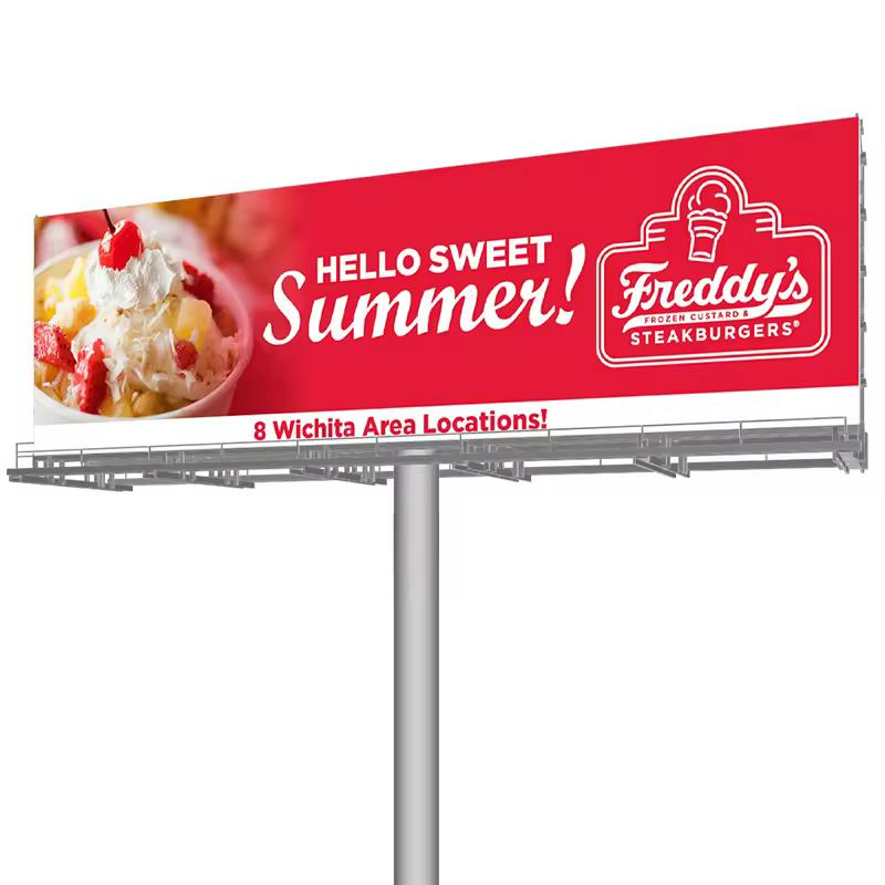 P6.67 P8 P10 Electronic Advertising HD Giant LED Screen Display