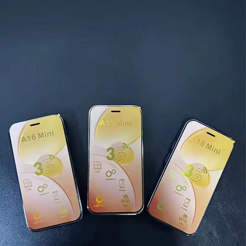 Мини-смартфон Android 8.1, 3 ГБ/32 ГБ, две SIM-карты