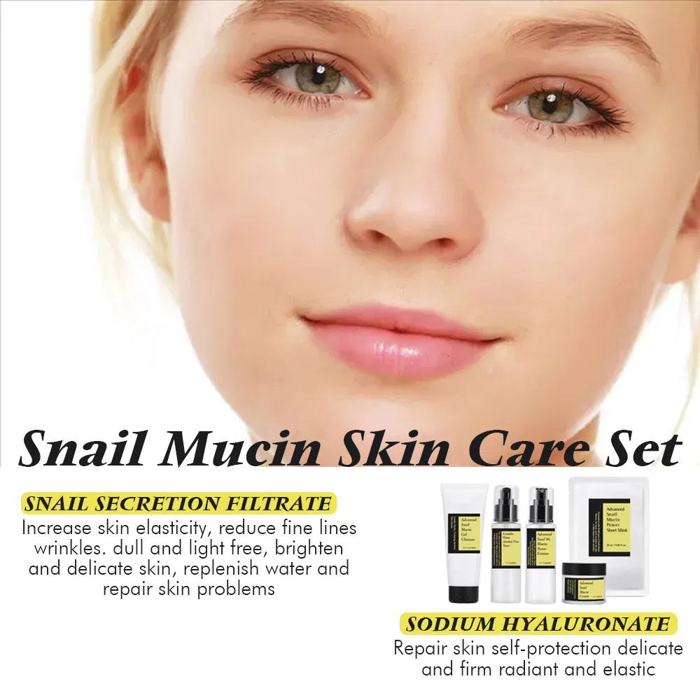 Beauty Cosmetics Skin Care Deep Cleanse Exfoliate Snail Mucin Gel Cleanser