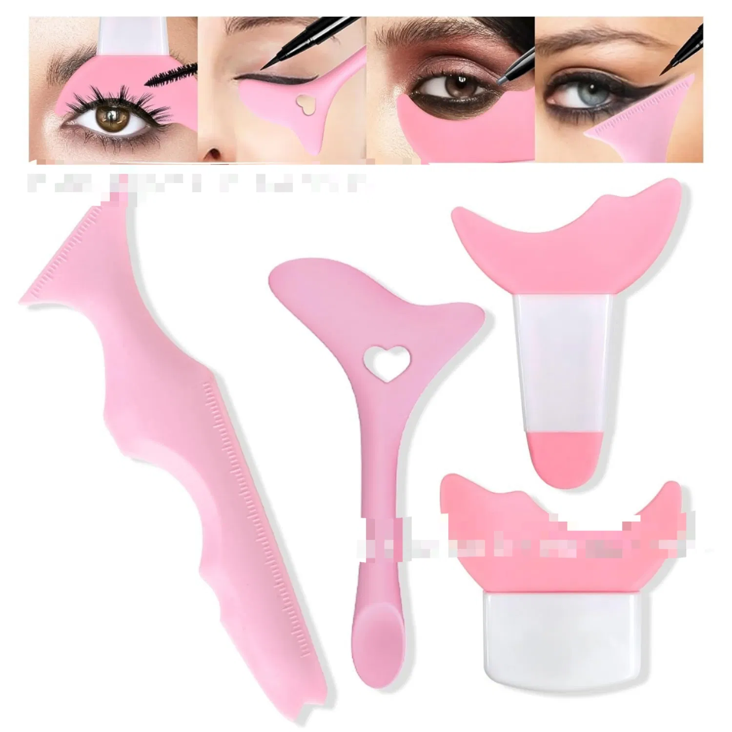 New Professional Eyeliner Template Eye Makeup Model Stencil Eyeliner Tool