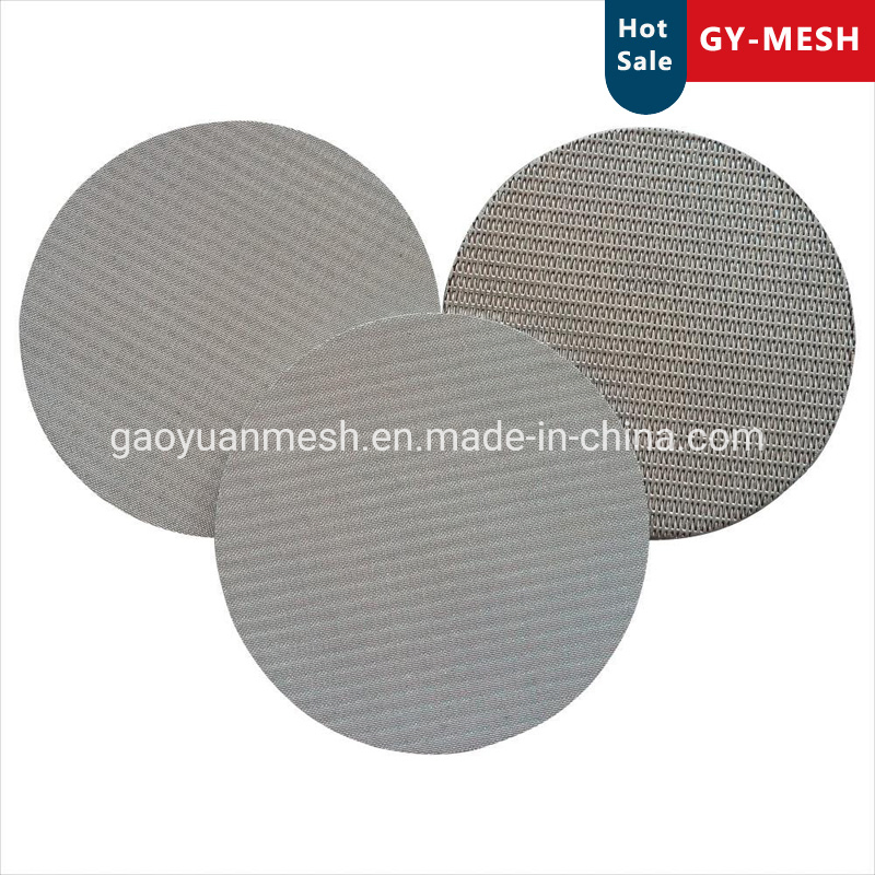 304 316 Filter Mesh Discs Filtration Sieve Mesh Disc