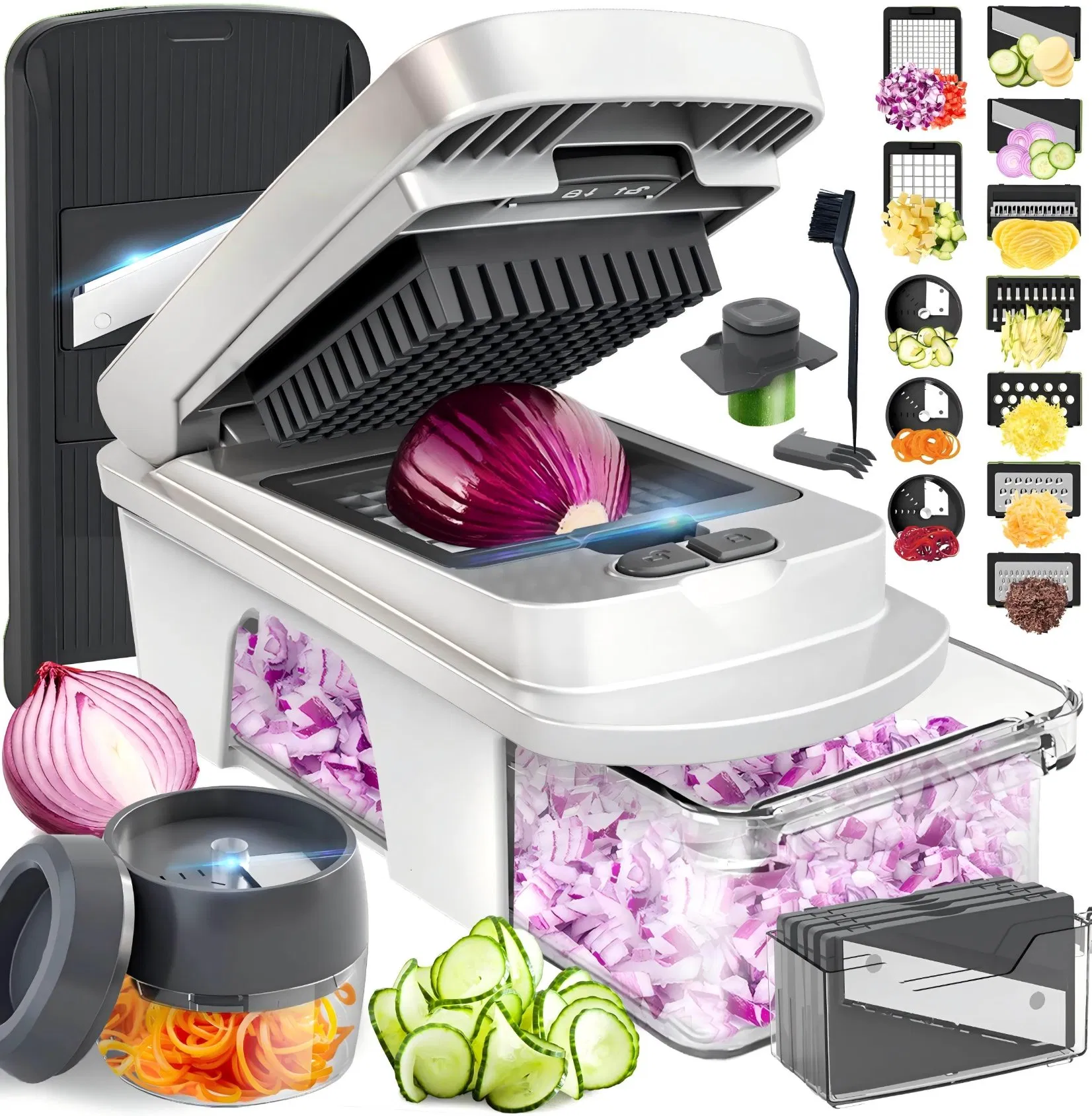 High Quality Multifunctional Vegetable Slicer Chopper Potato Cutter Grinder Mandoline Slicer