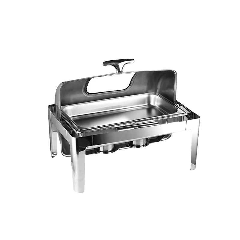 Hot Sale Stainless Steel Electric Alcohol Food Warmer Buffet Chafing Kitchenware Set