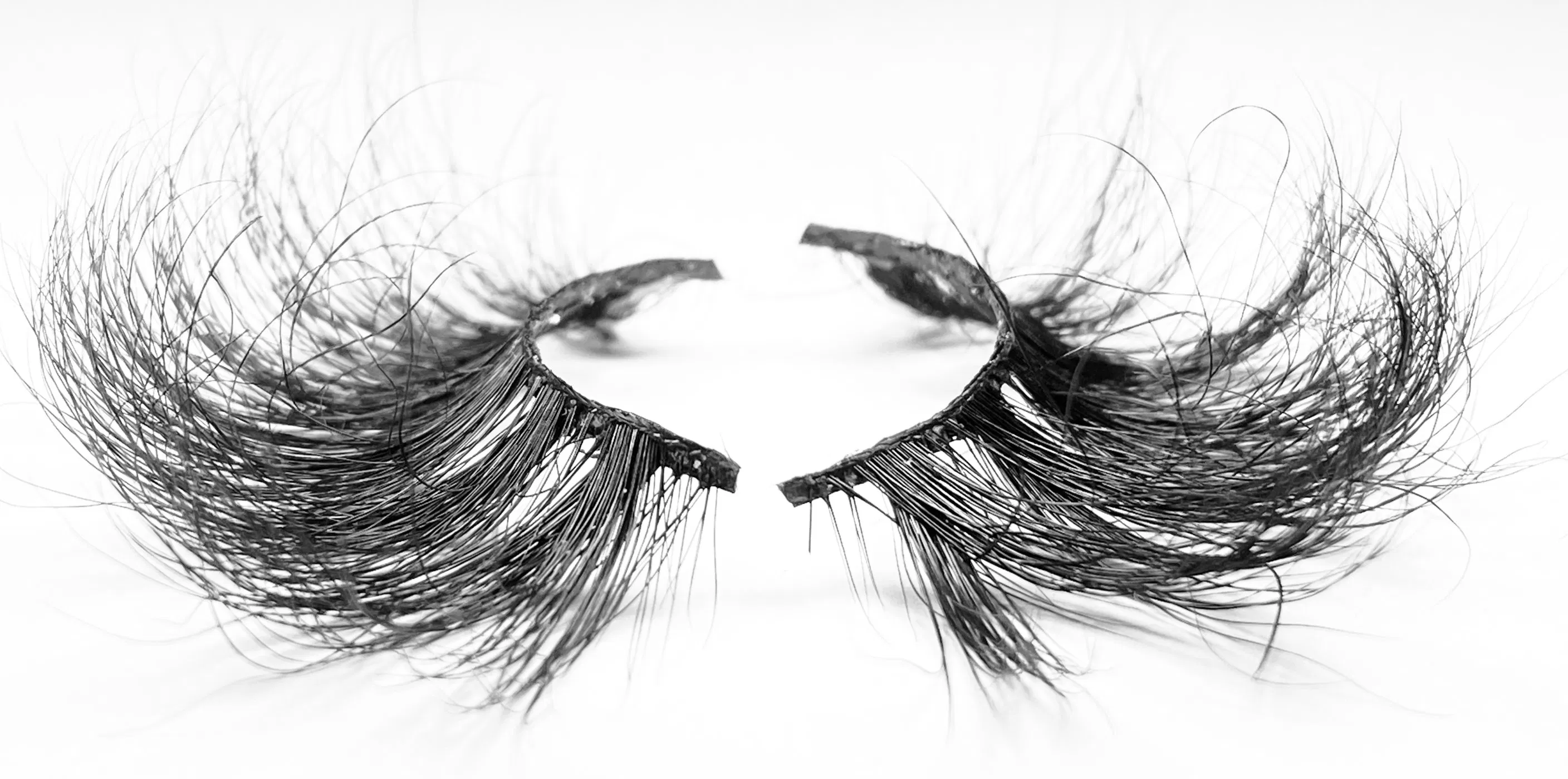 Klp43 Custom 25mm Eyelashes Lashes Lshes Packaging Box Free Label Print Your Own Logo for Transparent Plastic