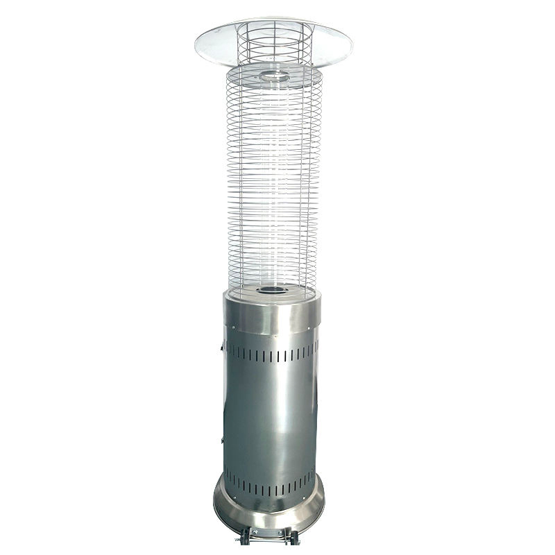 Patio Heater Cover Waterproof Durable Pyramid Flame Patio Gas Heater Canopy Dust Cover UV Protector Polyester Cover