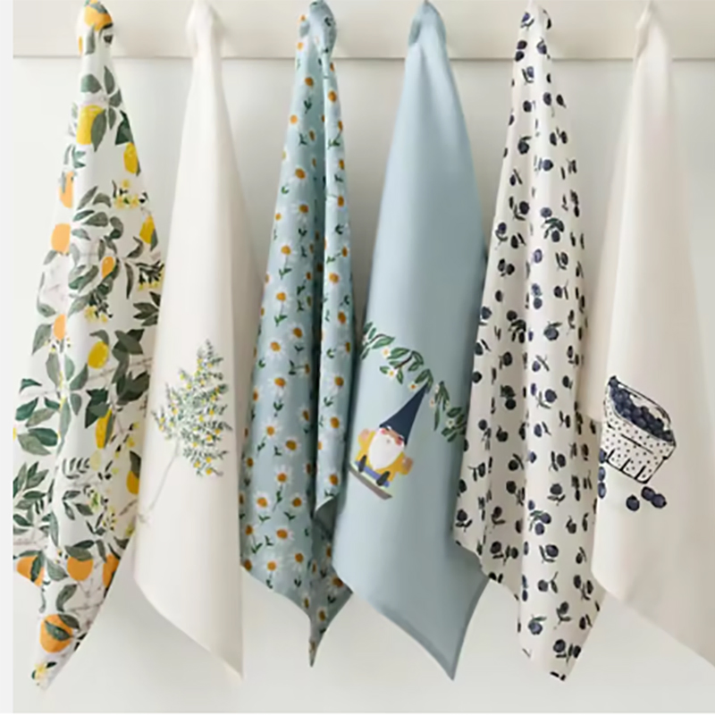 Customzied Multipurpose Fabric Tea Towel