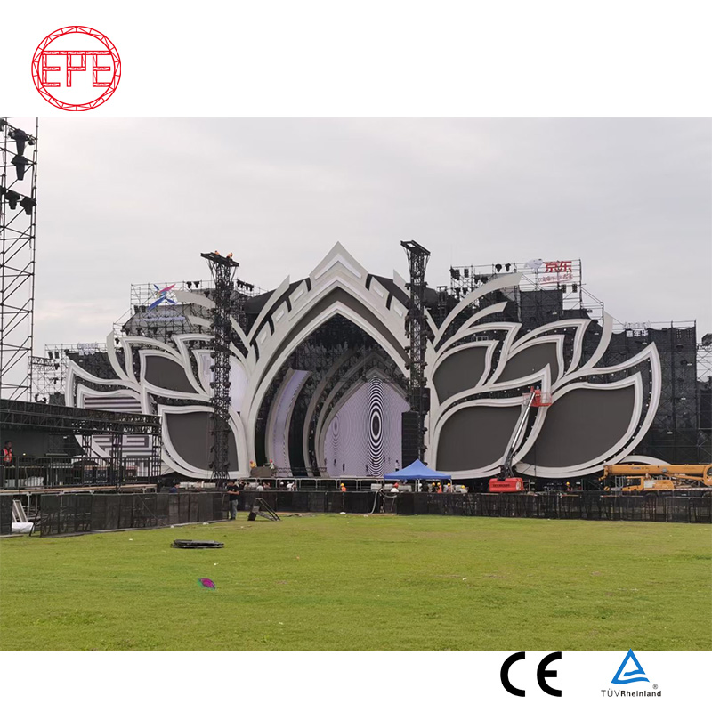 Exhibition Concert Events Wedding Lighting Show Speaker Mini Rigging Equipment Aluminum Portable Stage Truss