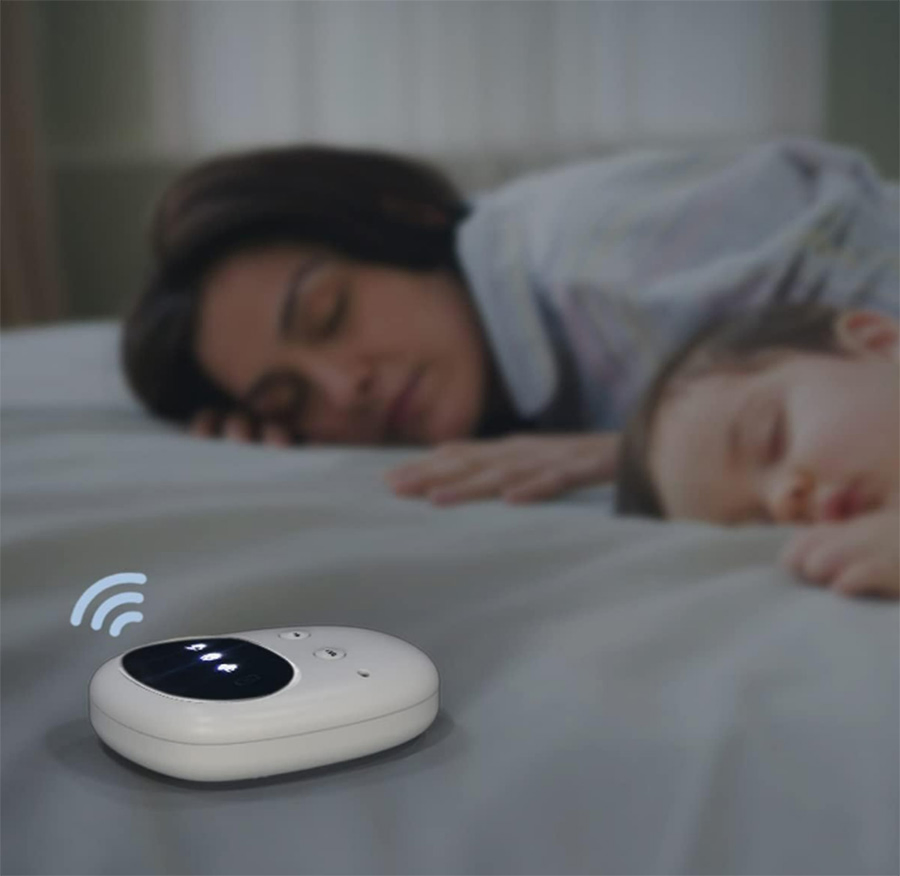 Wireless USB Rechargeable Bedwetting Alarm System Enuresis Alarm